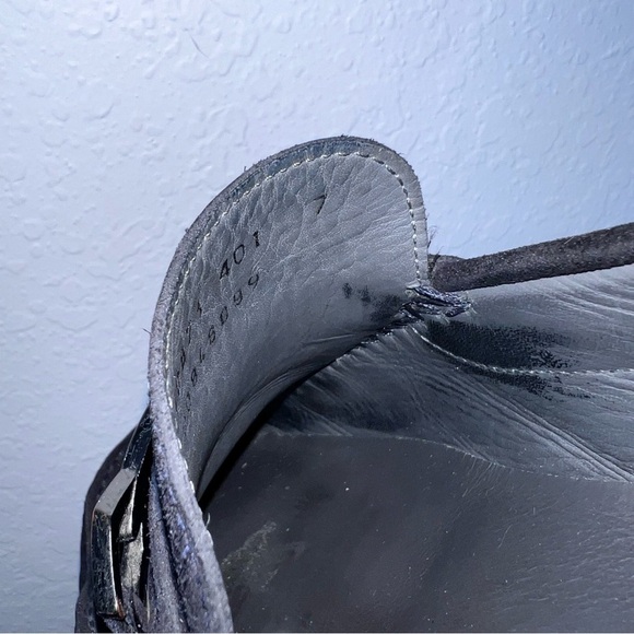 HUGO BOSS Penny Loafers Men 7 Shoes Black Suede - Picture 12 of 15